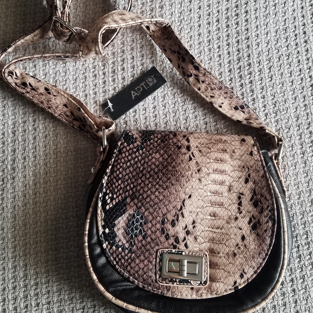 NWT APT.9 Small Animal Print Purse